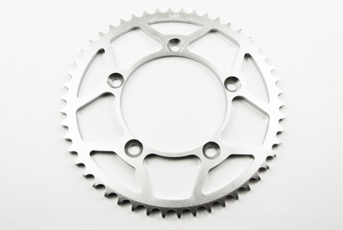 REAR SPROCKET STEEL LIGHT SIL,  MX-89450-2 SILVER, SR046-50 JTR89450