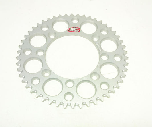 REAR SPROCKET ALLOY RENTHAL, ULTRALITE 121U-428-50GPSI SILVER, SUZUKI, YAMAHA