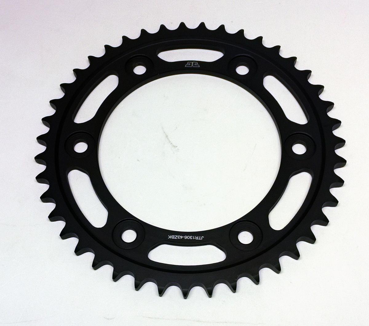 REAR SPROCKET STEEL HARD ZBK, C45 INDUCTIONJTR1306.43ZBK