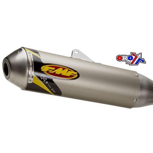 10-11 TC/TE250 Q4 W/SA MUFFLER, FMF 045338 Aluminium Slip On, HUSQVARNA EXHAUST SILENCER