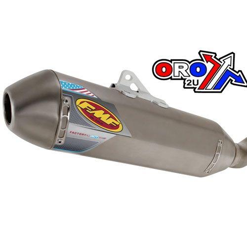 11-13 CRF250R F4.1 SS MUFFLER, FMF 041481 Aluminium Slip On