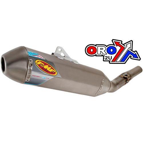 11-13 CRF250R 4.1 TIT NATURAL, FMF 041438 FACTORY SILENCER