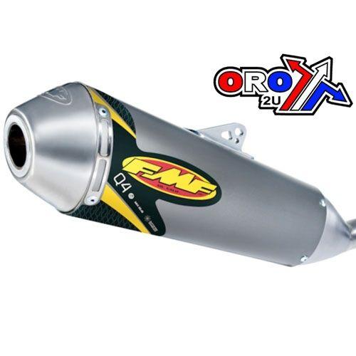 11-12 CRF450R Q4 W/SA SILENCER, FMF 041455 Stainless Steel