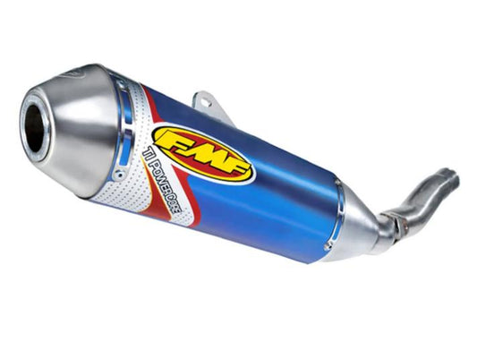 11-17 RMZ450 P-CORE TI BLUE, FMF 043313 POWERCORE SILENCER