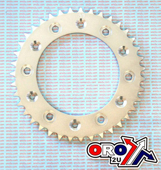 REAR SPROCKET STEEL 39 [JTR301/210.39] 520, DOUBLE DRILLED JTR301, JTR210, L17-0239, MX-80339