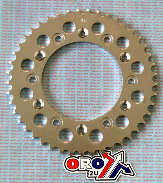 REAR SPROCKET STEEL 45 [JTR301/210.45] 520, DOUBLE DRILLED JTR301, JTR210