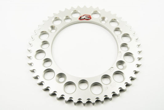 REAR SPROCKET ALLOY RENTHAL, ULTRALITE 441U-428-46GPSI SILVER