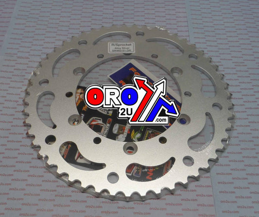 REAR SPROCKET ALLOY 51 [JTR460.51] 520, SILVER