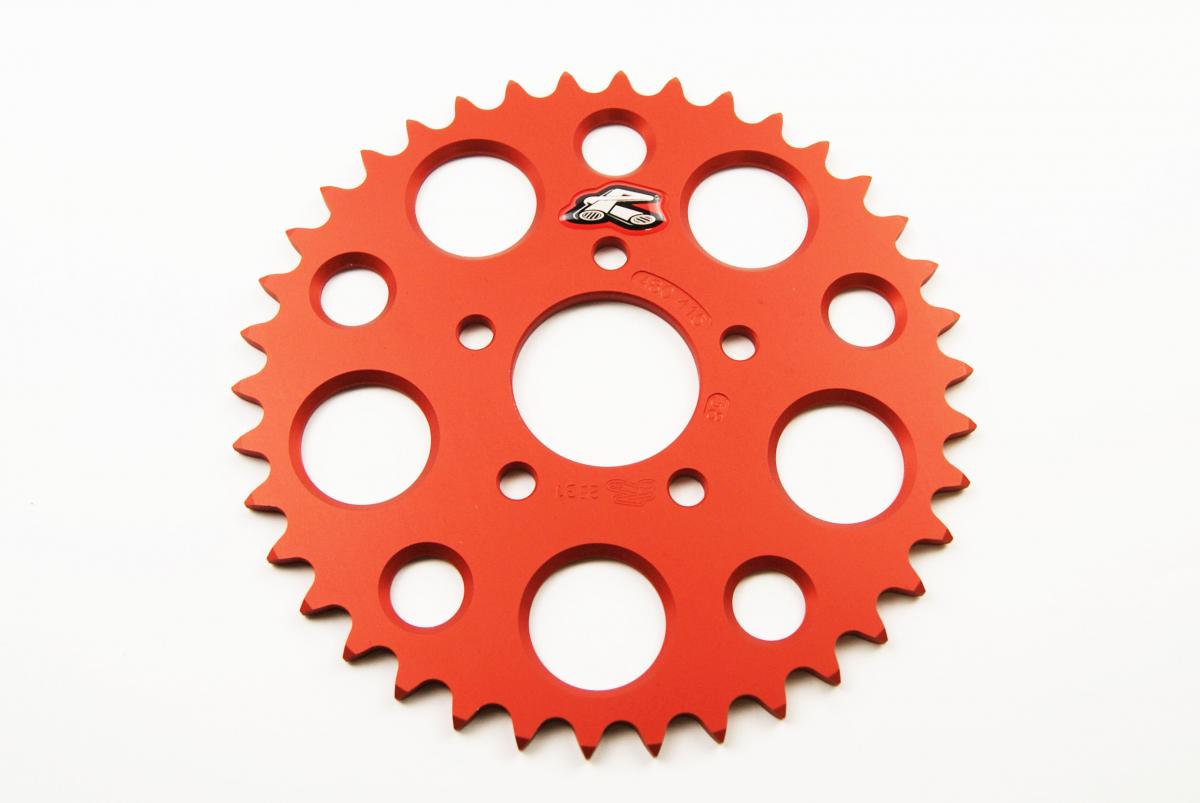 REAR SPROCKET RENTHAL 480, KTM 50 2010-2013 38T ORANGE, 480--415-38P-OR