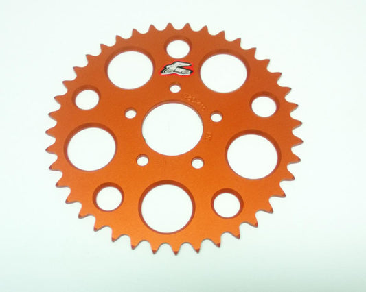 REAR SPROCKET RENTHAL 480, KTM 50 2010-2013 40T ORANGE, 480--415-40P-OR