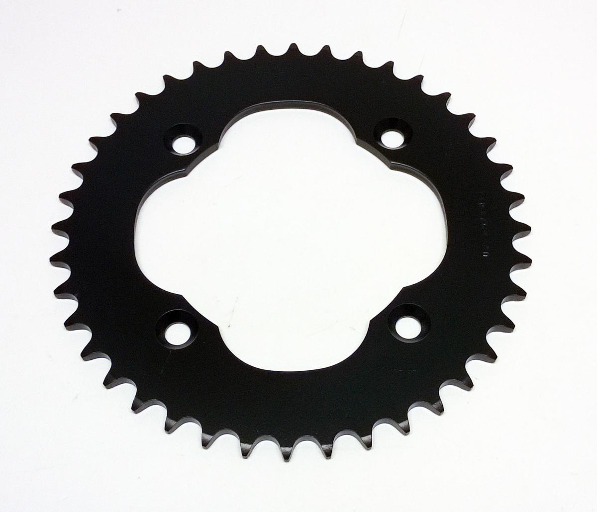 REAR SPROCKET STEEL JTR1760.40, BLACK, SR1760-40