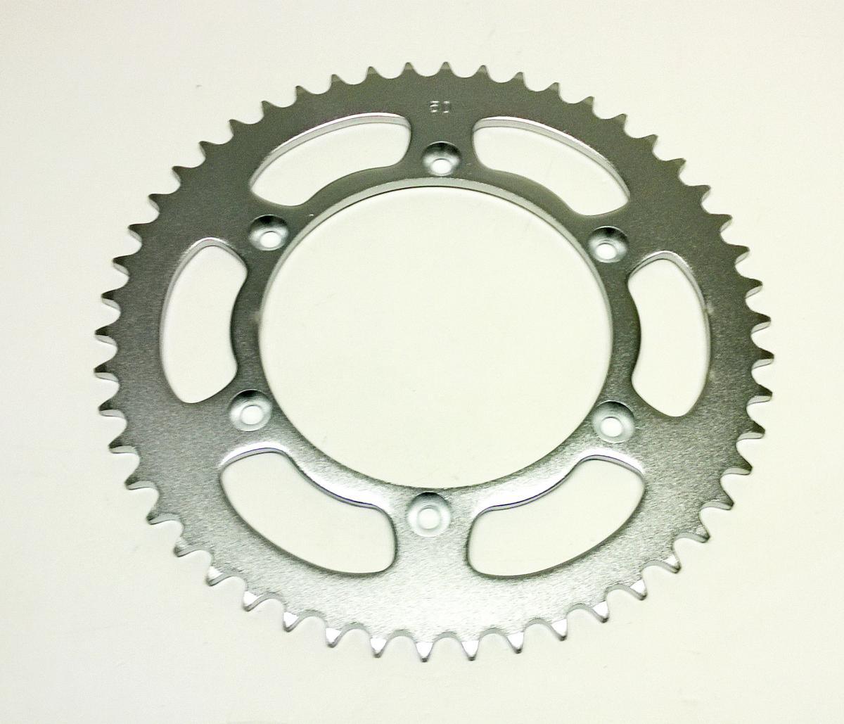 REAR SPROCKET STEEL 50 [JTR822.50] 520, SILVER
