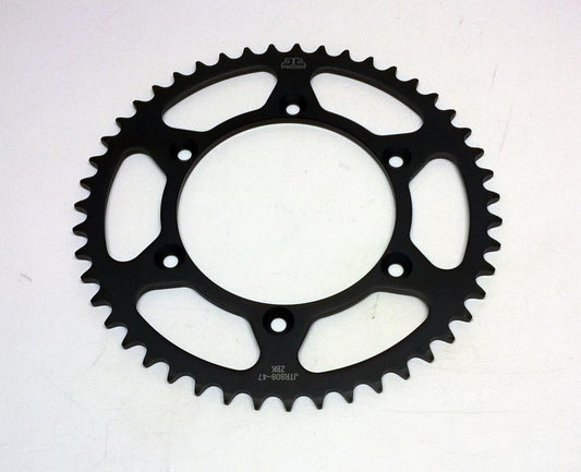 REAR SPROCKET STEEL HARD ZBK, C45 INDUCTION JTR808.47ZBK