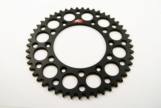 REAR SPROCKET RENTHAL KTM, ULTRALITE 224U-520-49GPBK BLACK, 224U-520-49GPBK