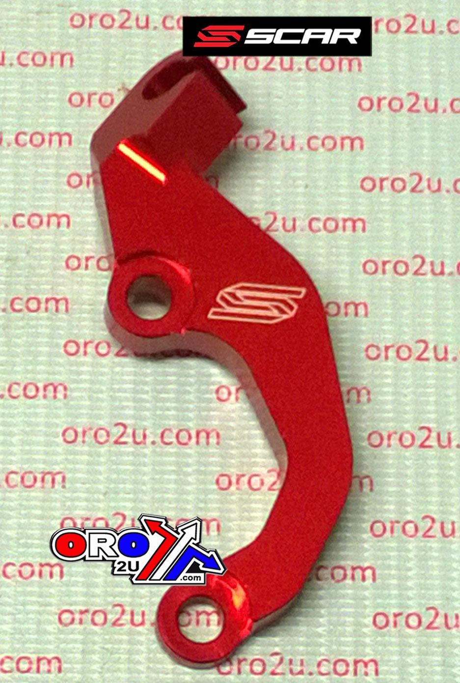 CLUTCH CABLE GUIDE RED, SCAR CCG203 CRF450 14-17