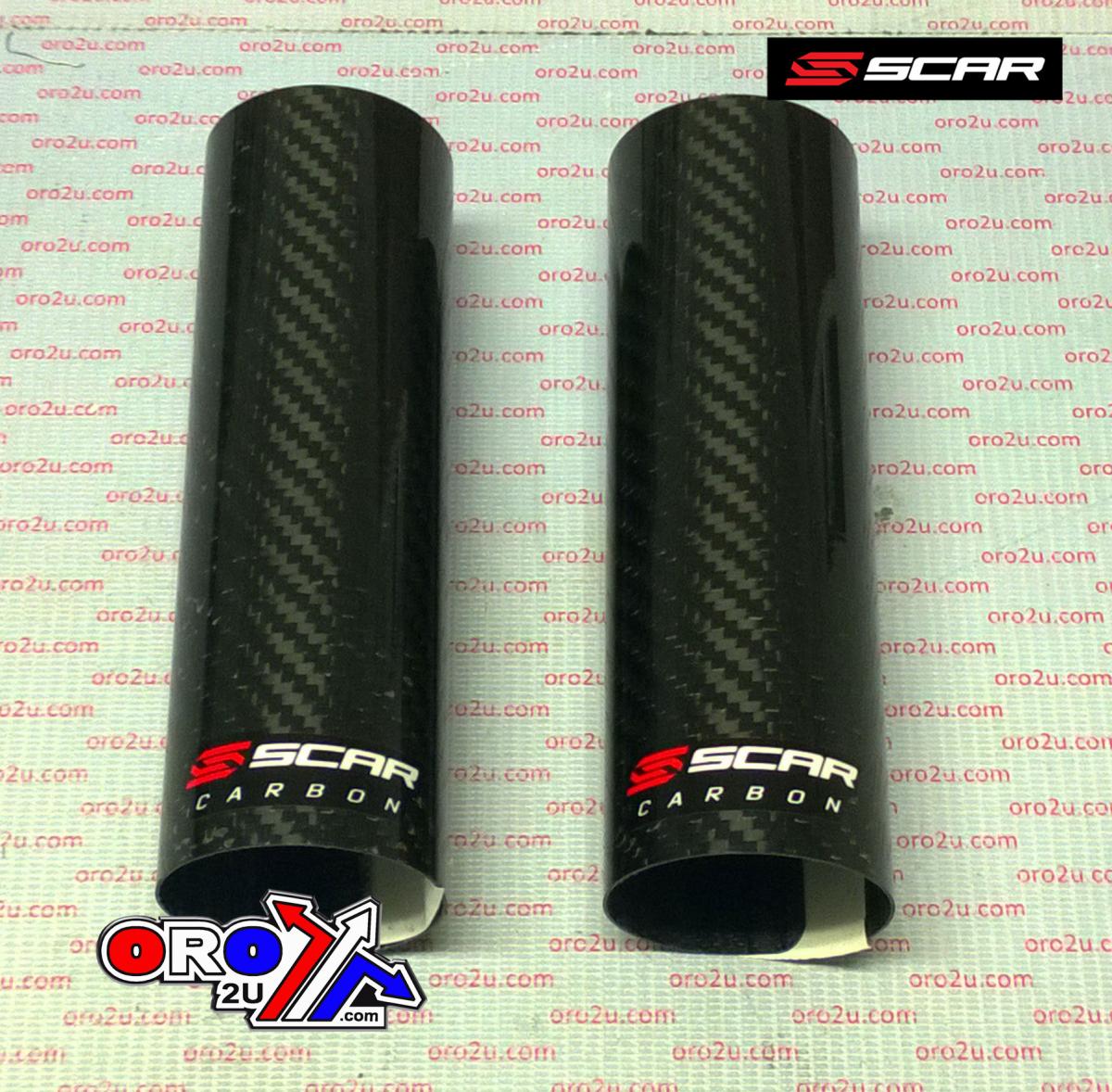 CARBON UPPER FORK WRAPS, SCAR RACING SFWUB 160x52 Carbon fibre