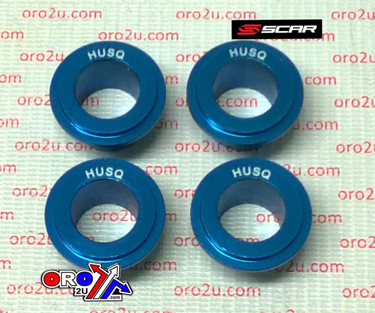 RUBBER KILLERS PK4 HUS BLUE, SCAR RACING SCHUS, HUSQVARNA