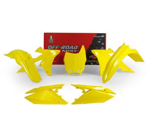 PLASTIC KIT/5 18-24 RM-Z450, RM-Z250 2019-24, RTECH R-KITRMZ-GI0-518