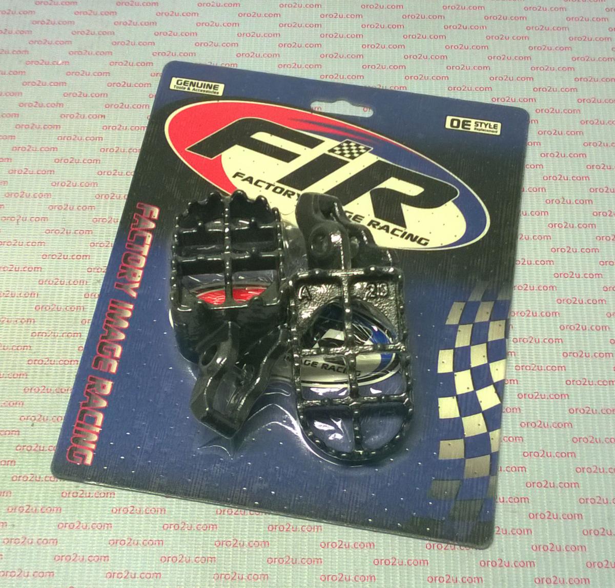 FOOT PEGS STEEL GREY CRF, HONDA CR 02-07, CRF 02-16