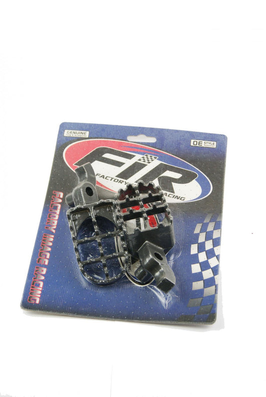 FOOT PEGS STEEL GREY CR, HONDA CR125/250 2000-2001