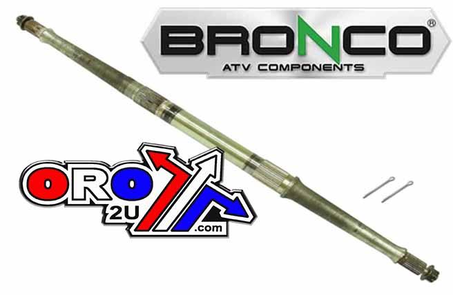 AXLE 840mm YAMAHA YFS200 STD, 33.25 inc. BRONCO AT-03530, 2XJ-25381-00-00, 5VM-25381-00-00, 5VM-25381-10-00