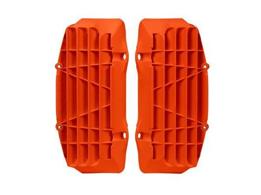 LOUVERS RAD OVERSIZE NEON ORANGE, KTM / HUSQVARNA 16-18, RTECH R-GRKTMAN0017