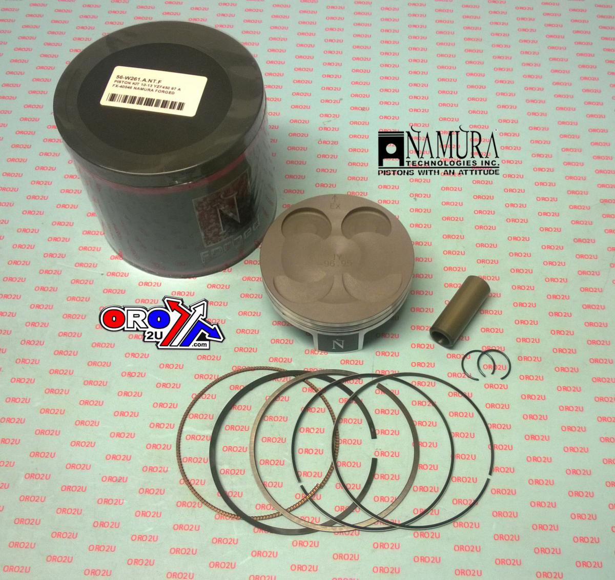 PISTON KIT 10-13 YZF450 97 A, FX-40046 NAMURA FORGED