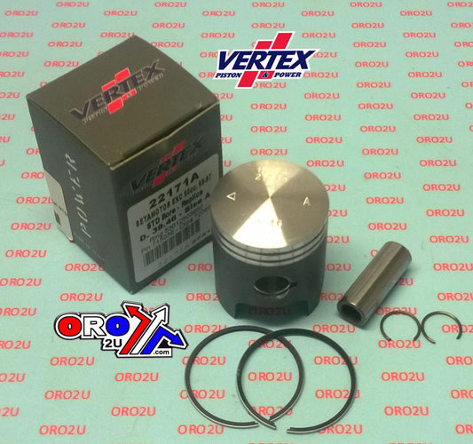 PISTON KIT VERTEX 39.5 A BETA MOTOR RK6/K50 94-97, VERTEX 22171A KTM EXC50