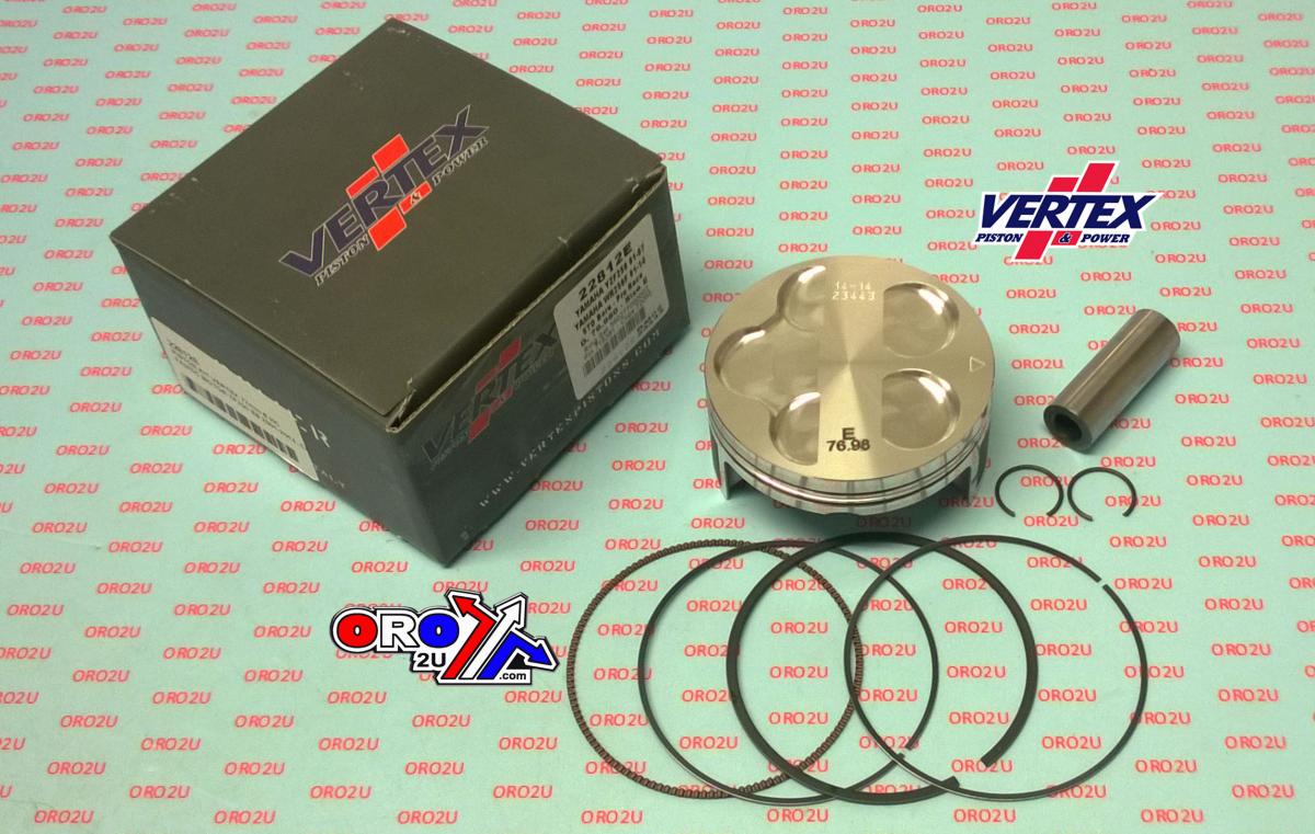 PISTON KIT VERTEX 77.0 E YAMAHA YZ/WR 250 01-14, VERTEX 22812E FANTIC TF 250 ES HC 13,5:1
