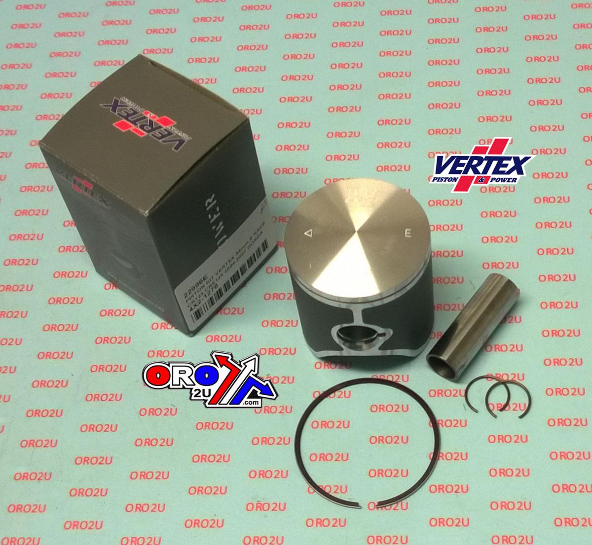 PISTON KIT VERTEX 54.0 D HONDA CR/CRE 125 04-07 RACE, VERTEX 22996D