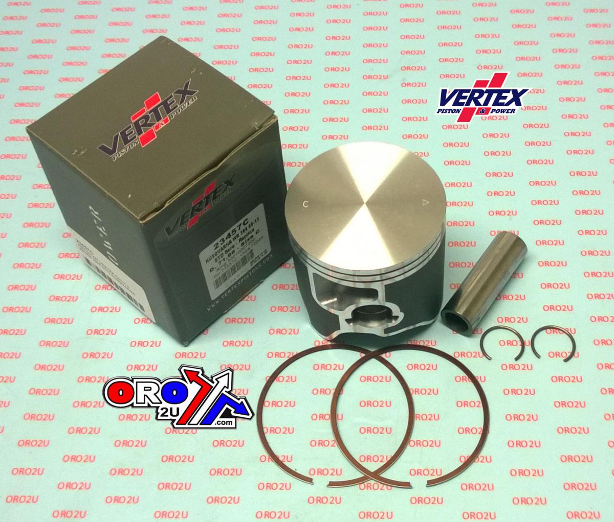 PISTON KIT VERTEX 72.0 A HUSQVARNA WR 300 08-13, VERTEX 23457A