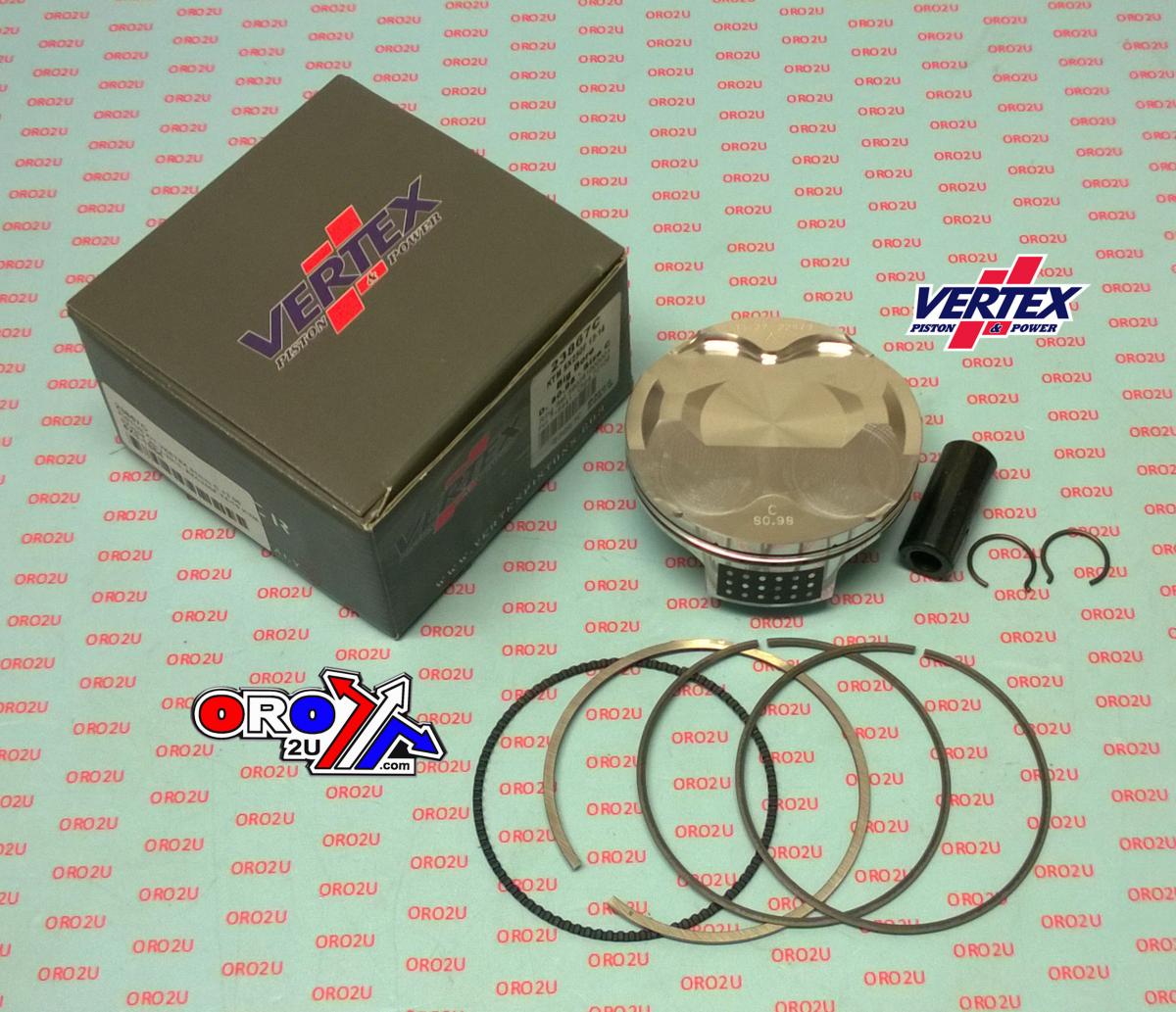 PISTON KIT VERTEX 81.0 A KTM EXC/SX 250 13-16, VERTEX 23867A HUSKY OS+3.00 BIG BORE COMPR 13,9:1