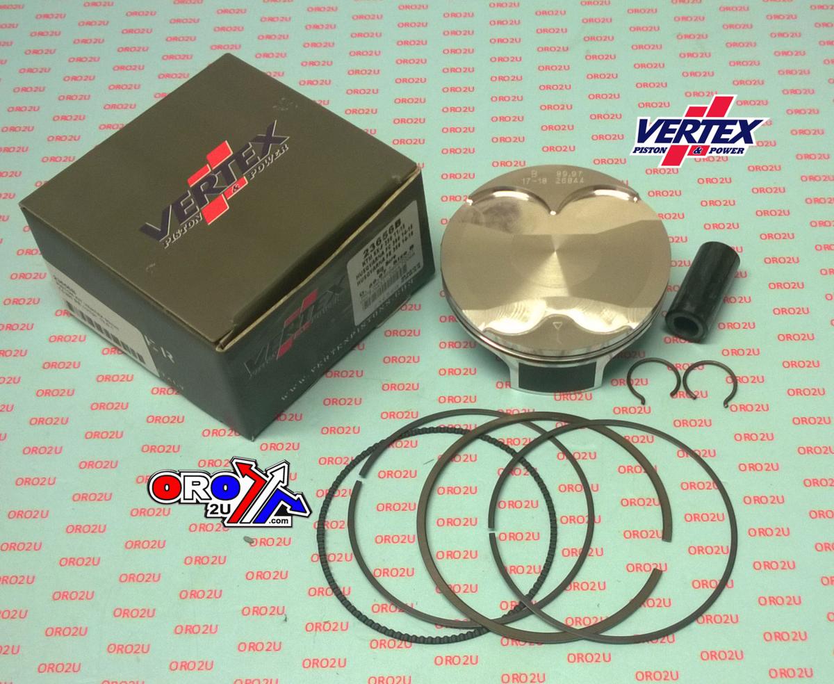 PISTON KIT VERTEX 90.0 A KTM SX 350/HUSKY FC 350 11-15, VERTEX 23656A OS+2.00 BIG BORE COMPR 13,5:1