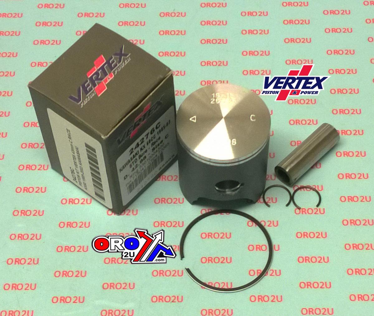 PISTON KIT VERTEX 43.0 A RACE KAWASAKI KX 60 85-03, VERTEX 24276A RACE