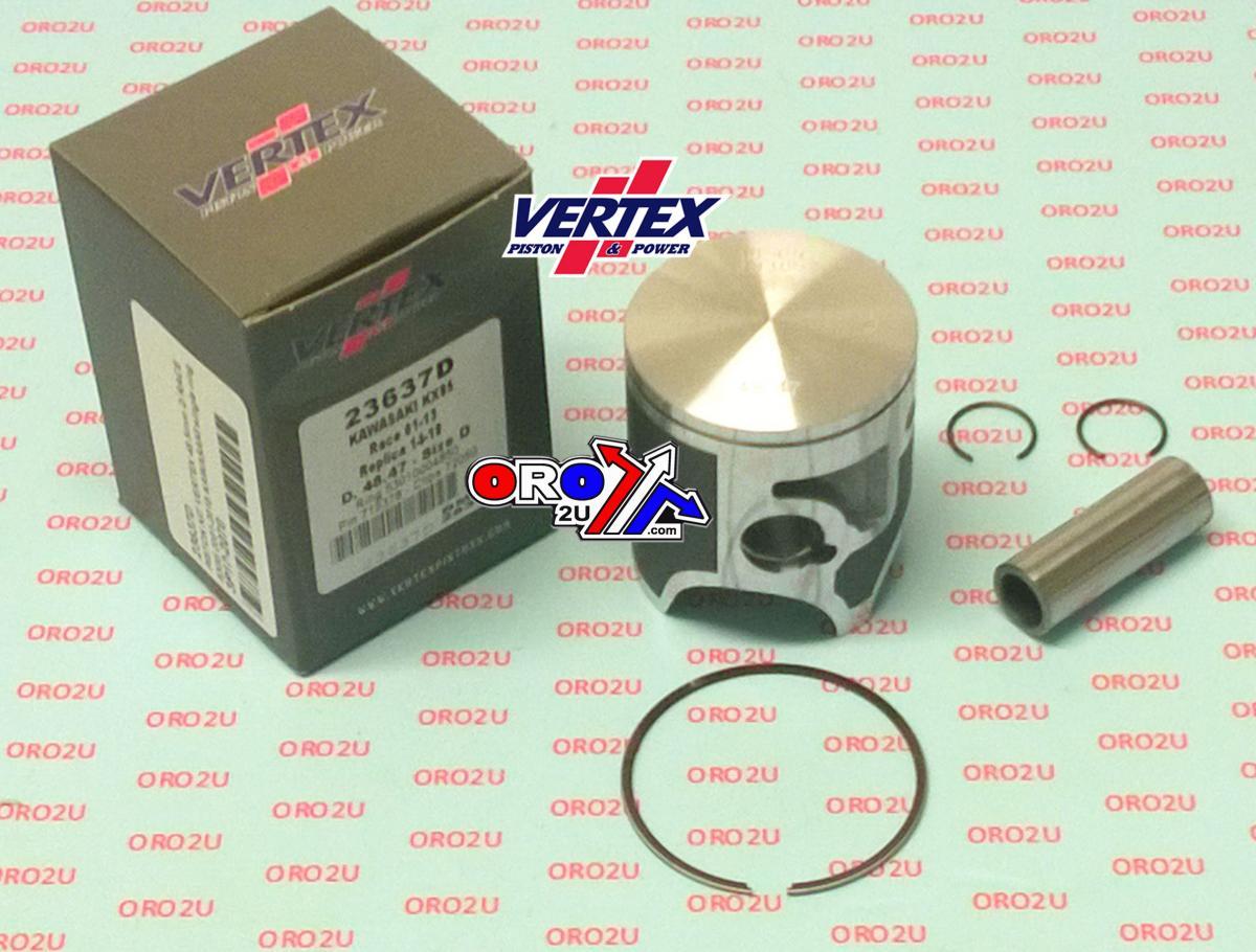 PISTON KIT VERTEX 48.5 B KAWASAKI KX 85 01-22, VERTEX 23637B RACE SINGLE RING