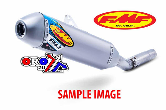 17-18 KX250F RCT TI NATURAL, FMF 042349 FACTORY SILENCER, TITANIUM END CAP