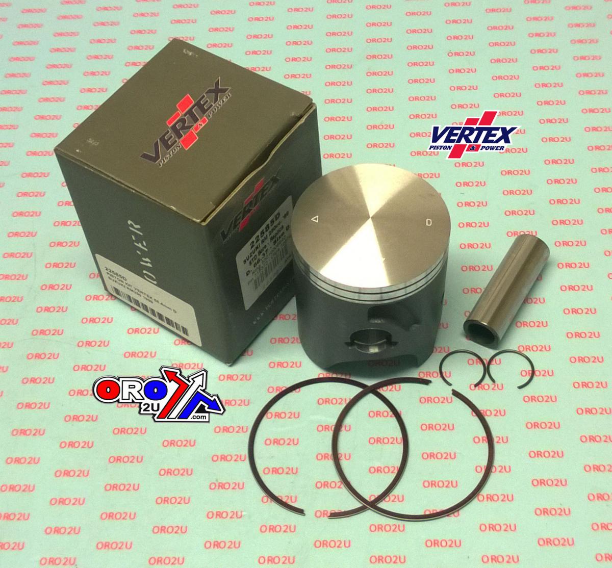 PISTON KIT VERTEX 66.4 D KAWASAKI KX/KXE 250 98-01 RACE, VERTEX 22579D SINGLE RING