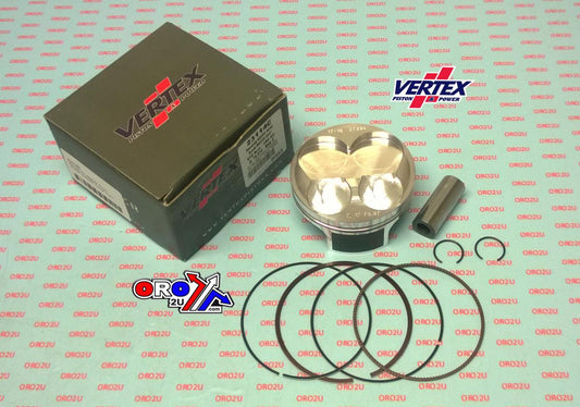 PISTON KIT VERTEX 77.0 A SUZUKI RMZ 250 04-07, VERTEX 23114A KAW KX/KXE 250 HC