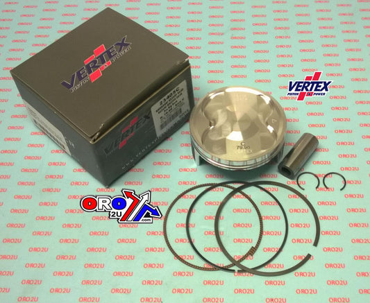 PISTON KIT VERTEX 80.0 A KAWASAKI KX/KXE 250 04-09, VERTEX 23405A SUZUKI RMZ 250 OS +3.00 BIG BORE