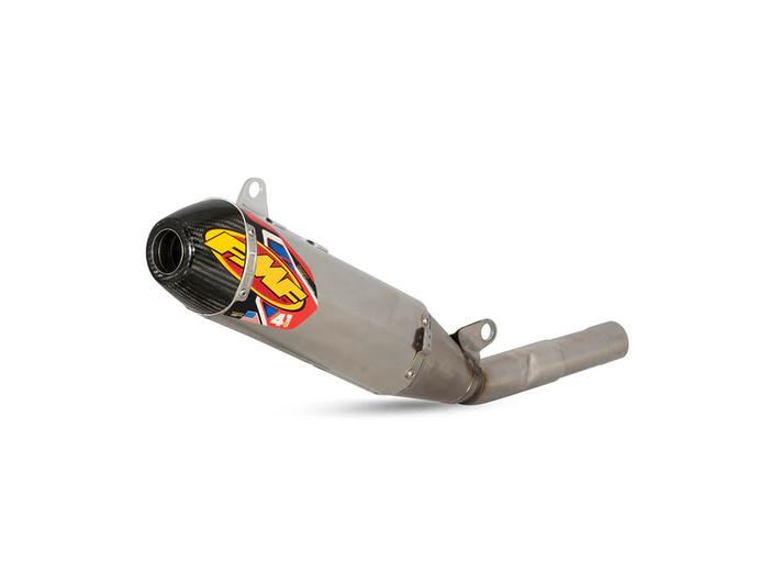 18-20 YZ450F FAC 4.1 ALUM.C/F CAP, FMF 044443 RCT SLIPON SILENCER