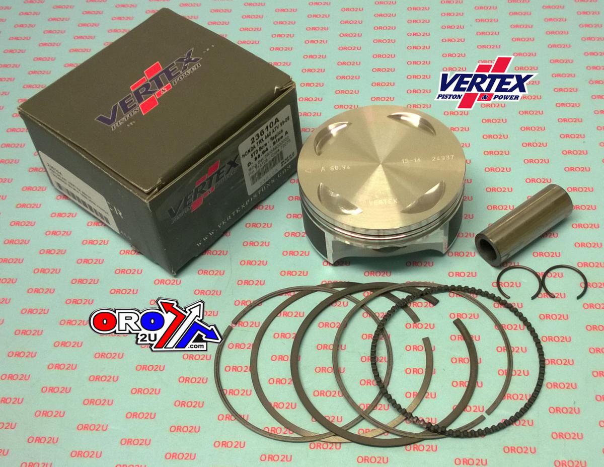PISTON KIT VERTEX 77.0 C HC KAWASAKI KX/KXE 250 2010, VERTEX 23567C HC COMPR 13,9:1
