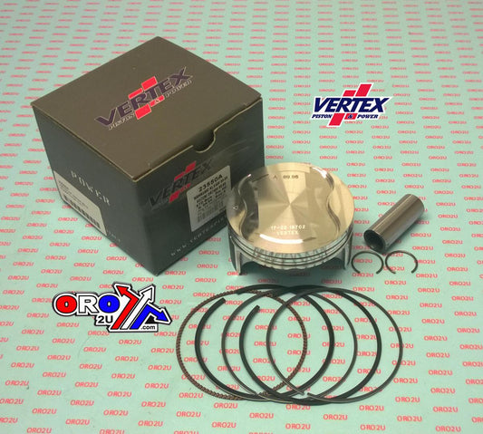 PISTON KIT VERTEX 90.0 A HC SUZUKI DRZ 400 00-09, VERTEX 23550A KAWASAKI KLX 400 HC COMPR 13,5:1