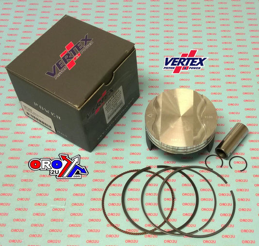 PISTON KIT VERTEX 92.0 SUZUKI DRZ/LTZ 400 00-12, VERTEX 22973200 XL BIG BORE OS +2.00 KAW KLX/KFX 400