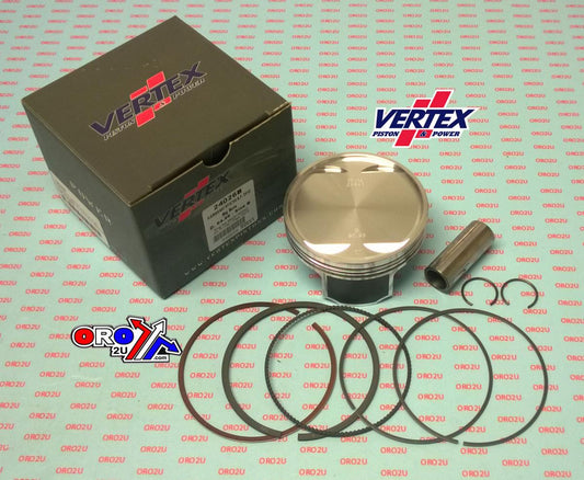 PISTON KIT VERTEX 91.0 A KAWASAKI KFX 750 15-17, VERTEX 24026A BRUTE FORCE OS+6:00 BIG BORE