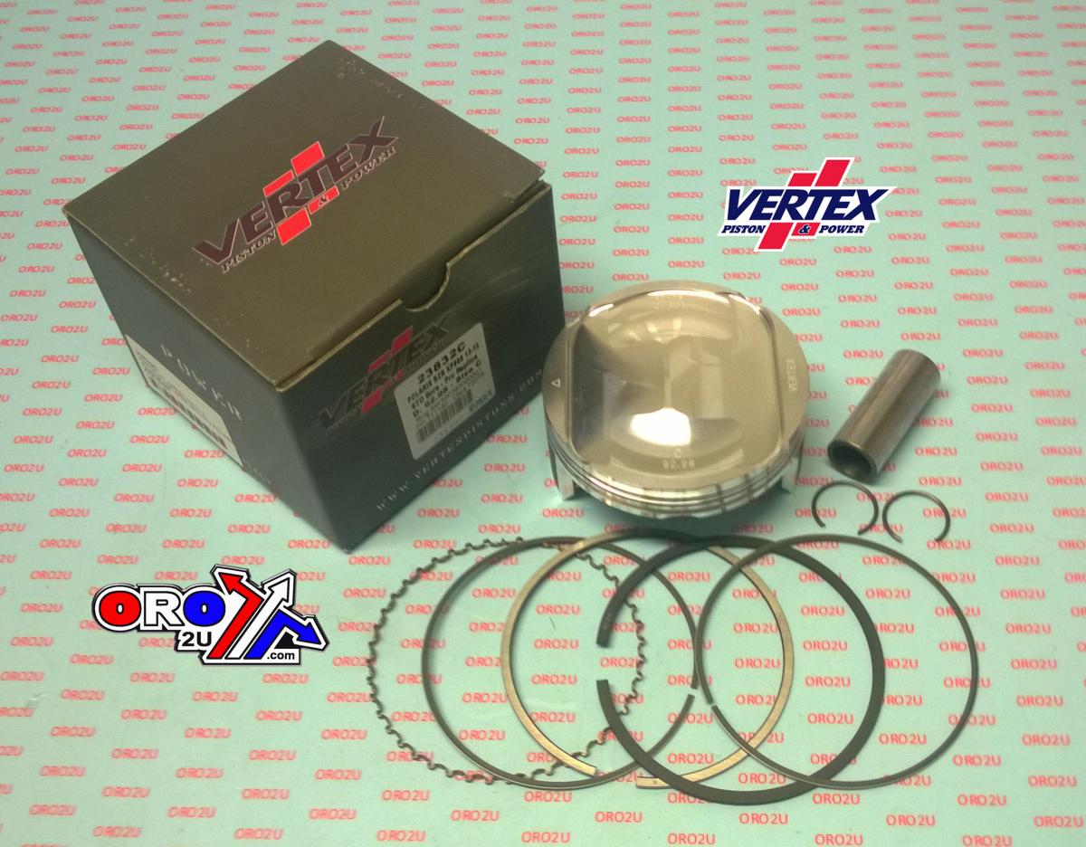 PISTON KIT VERTEX 93.0 A POLARIS RZR 900 11-13, VERTEX 23832A RANGER XP900 COMPR 10,6:1