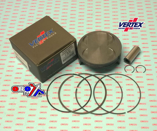 PISTON KIT VERTEX 53.0 SUZUKI RM 85 02-19, VERTEX 23205500 OS +5.00 BIG BORE SUPERMINI