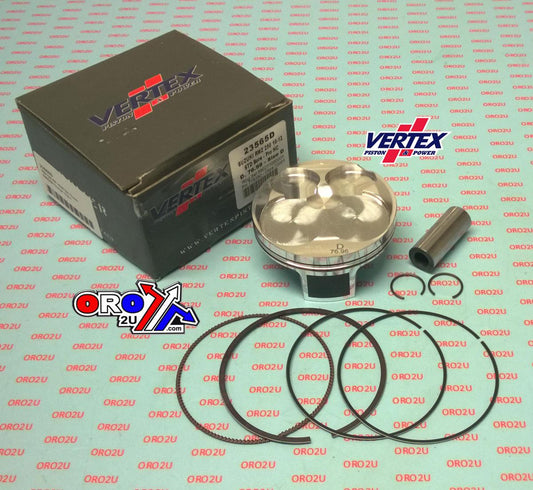 PISTON KIT VERTEX 77.0 C HC SUZUKI RMZ 250 10-12, VERTEX 23565C HC COMPR 13,8:1