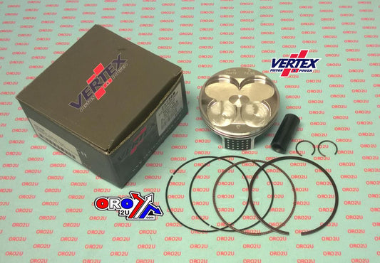 PISTON KIT VERTEX 77.0 B GP SUZUKI RMZ 250 10-12, VERTEX 23736B HC COMPR 14,0:1 GP RACERS CHOICE