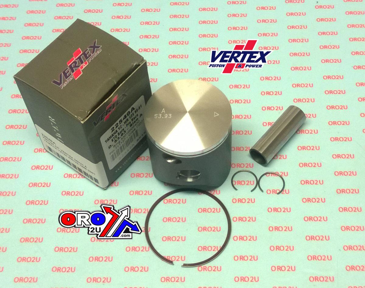 PISTON KIT VERTEX 54 D YAMAHA YZ/WR 125 98-01, VERTEX 22549D