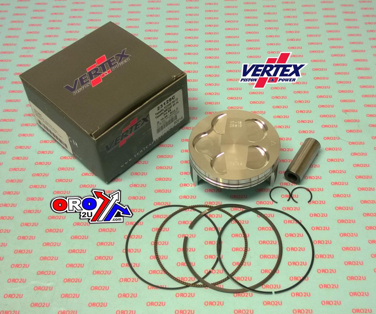 PISTON KIT VERTEX 80.0 B YAMAHA WR/YZ 250 05-14, VERTEX 23129B OS +3.00 BIG BORE COMPR 13,5:1